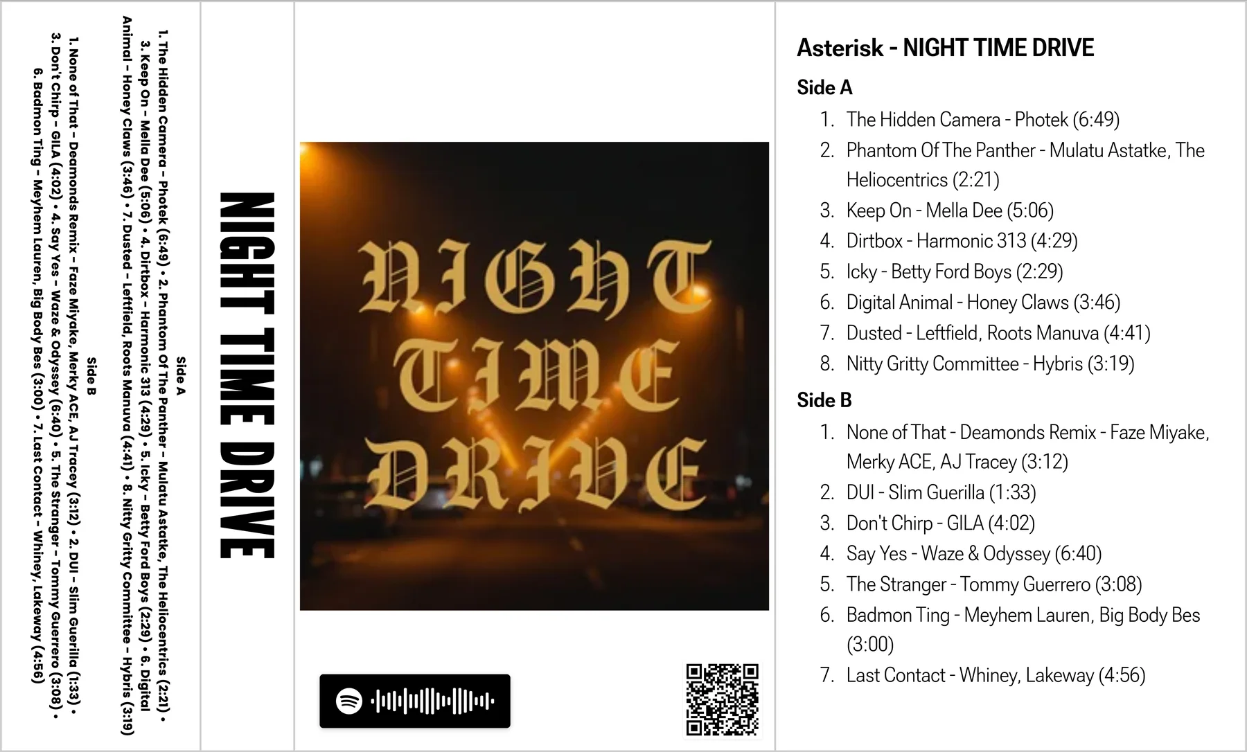 Night Time Drive artwork